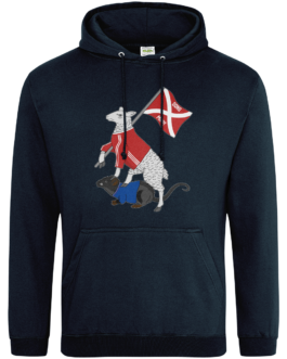 Sheep On Rats Heed DONS MIN!! Hoodie and Sweatshirt all designs will have dons min on flag