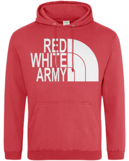RED WHITE ARMY tees and hoodies