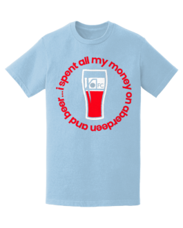 SPENT ALL MY MONEY ON BEER AFC GOAL